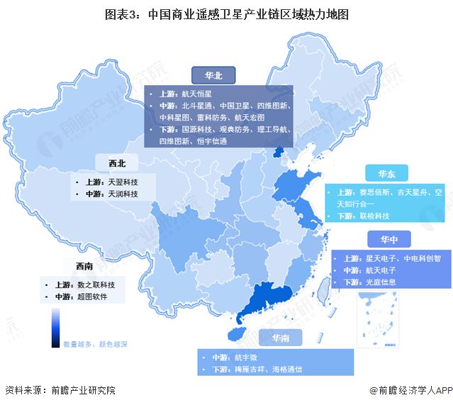 2025年中國商業(yè)遙感衛(wèi)星產(chǎn)業(yè)供應(yīng)鏈十大代表性企業(yè)：航天電子、長光衛(wèi)星、中國、航天宏圖、四維圖新……(圖2)